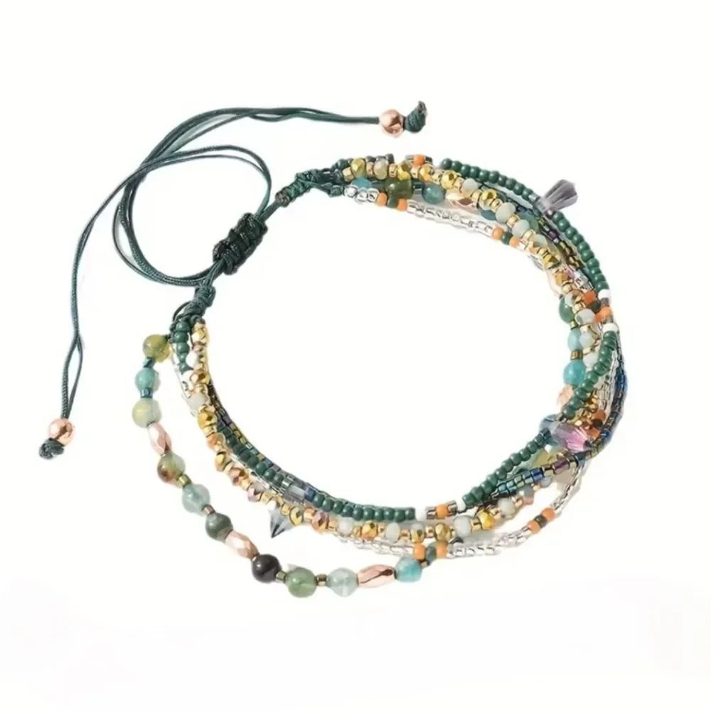 Boho beaded bracelet #2398